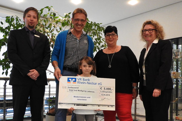 Die glücklichen Gewinner.