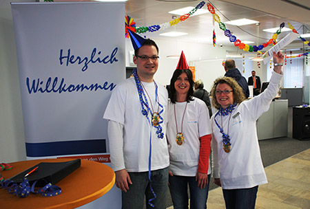 Faschingsdienstag in unserer Filiale Ludwigshafen-Mitte